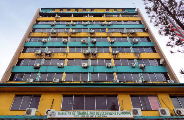 Ministry of Finance building on Broad Street, Monrovia